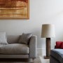 Brook Green Maisonette | Sofa - Lamp detail  | Interior Designers